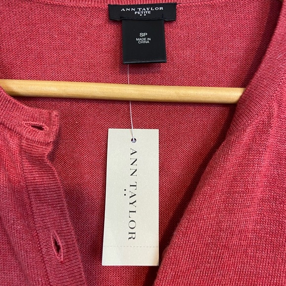 NWT Ann Taylor Petite Button-Front Cardigan – Size SP - Picture 3 of 6